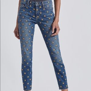 Current/Elliot Skinny Ankle Jean Stars